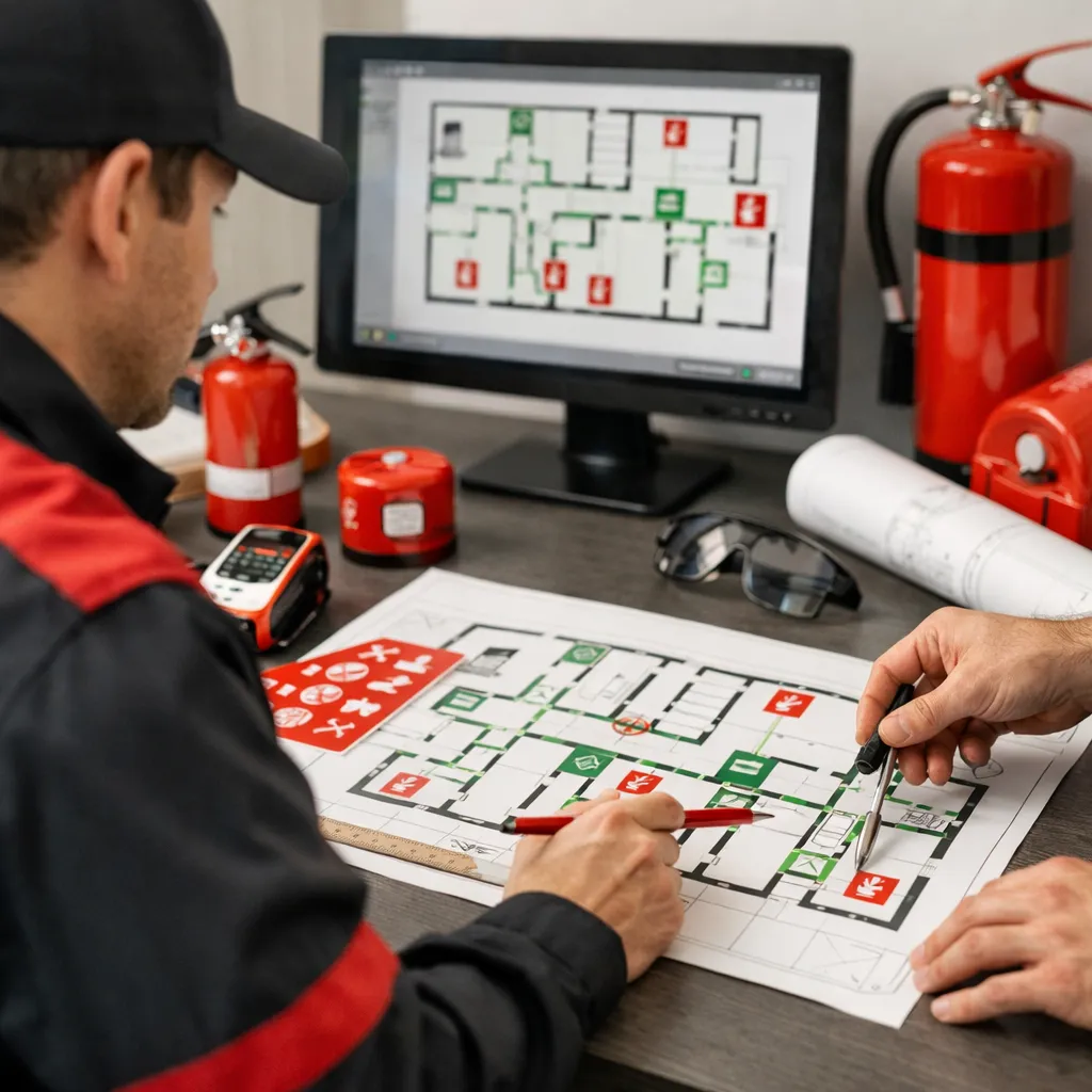 CHUB Sécurité Incendie - Réalisation de plans de sécurité incendie